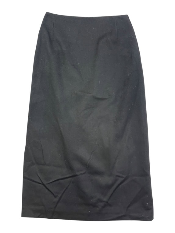 Max Mara Μαύρη Μάλλινη Pencil Φούστα Γυναικεία S