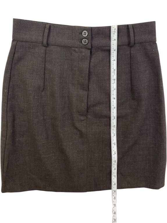 MAX&CO. MINI SKIRT BROWN WOMEN'S S
