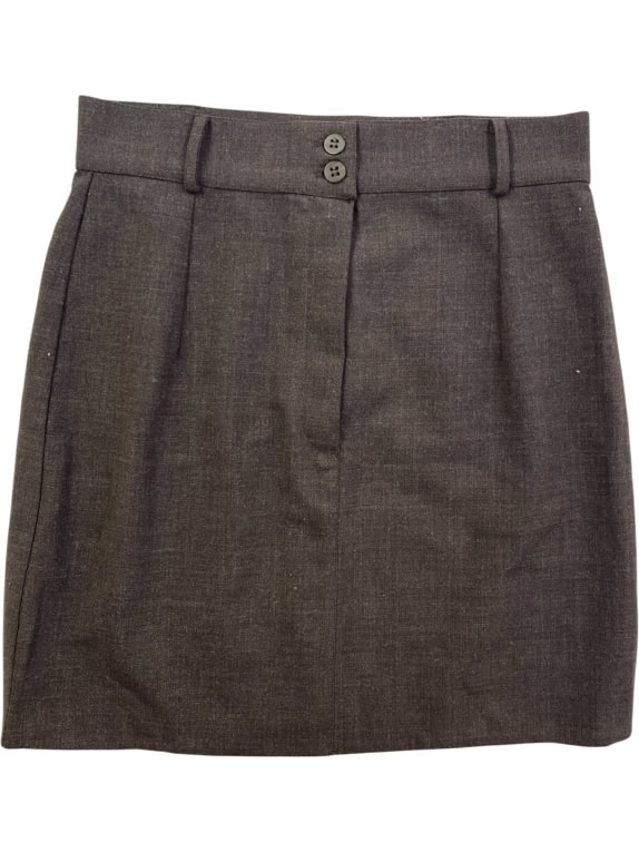 MAX&CO. MINI SKIRT BROWN WOMEN'S S