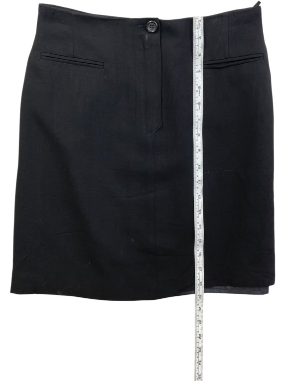 MAX&CO. MINI SKIRT BLACK WOMEN'S S