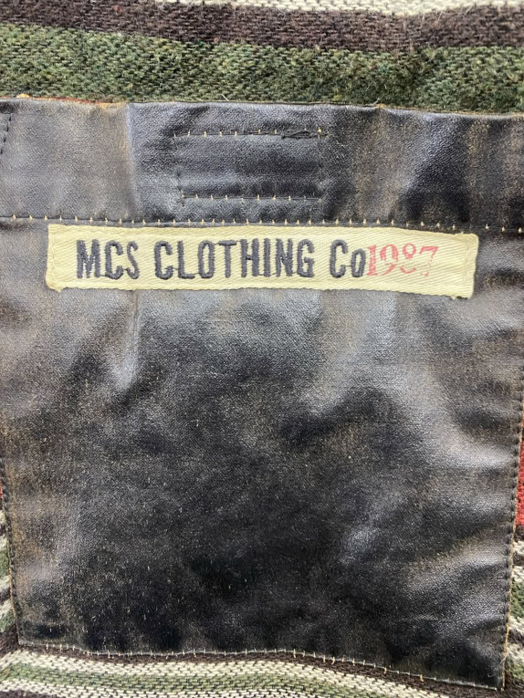MCS ΤΖΑΚΕΤ VINTAGE ΜΕ ΛΟΓΟΤΥΠΟ ΚΑΦΕ ΑΝΔΡΙΚΟ L