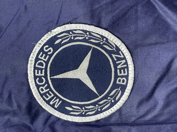 1980s MERCEDES BENZ TRACK JACKET SPORTSWEAR NAVY ΑΝΤΡΙΚΟ PRE OWNED L
