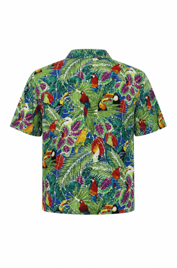 MARCHIO NON IDENTIFICATO CAMICIA GRAPHIC MULTICOLORE UNISEX PRE OWNED XL