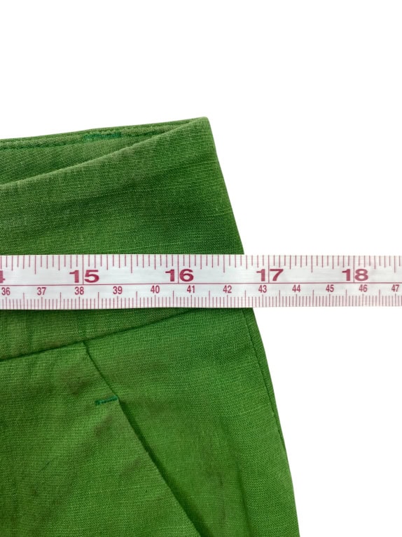 MISSONI ΠΑΝΤΕΛΟΝΙ VINTAGE LINEN-BLEND ΠΡΑΣΙΝΟ ΓΥΝΑΙΚΕΙΟ M