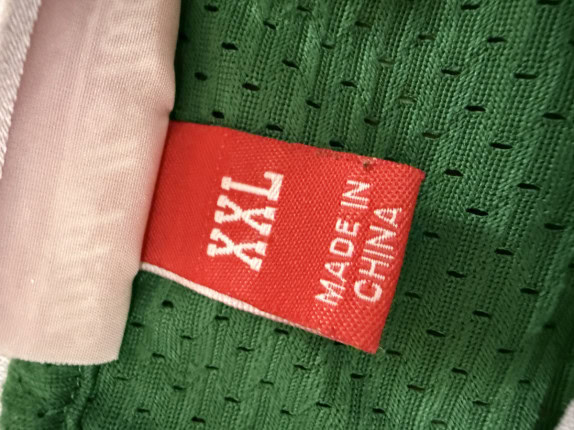 MITCHELL AND NESS 2007/08 ΜΠΛΟΥΖΑ ΜΠΑΣΚΕΤ BOSTON CELTICS ΠΡΑΣΙΝΟ ΑΝΤΡΙΚΟ PRE OWNED XL/XXL