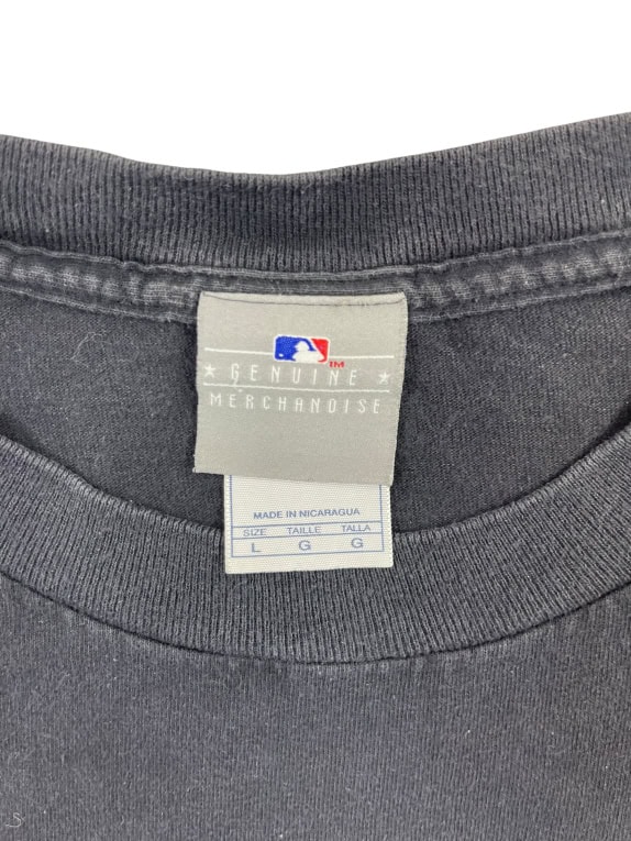 MLB Colorado Rockies T-Shirt Big Logo Μαύρο Unisex L