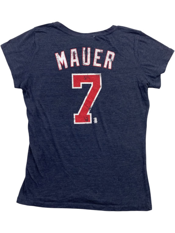 MLB Genuine Merchandise T-Shirt Minnesota 7 Print Μπλε Γυναικείο S