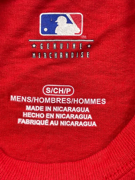 MLB GRAPHIC TEE RED ΑΝΤΡΙΚΟ PRE OWNED S