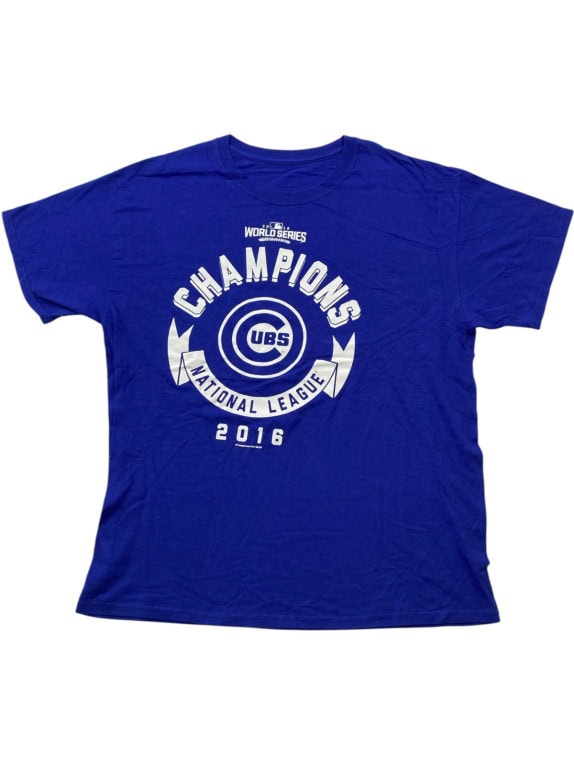 MLB T SHIRT GRAPHIC SPORTSWEAR ΜΠΛΕ ΑΝΤΡΙΚΟ PRE OWNED L