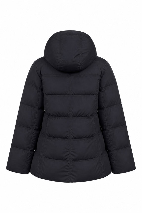 2000s MONCLER PUFFER JACKET MINIMAL BLACK ΓΥΝΑΙΚΕΙΟ PRE OWNED S