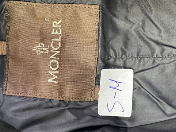 2000s MONCLER PUFFER JACKET MINIMAL BLACK ΓΥΝΑΙΚΕΙΟ PRE OWNED S