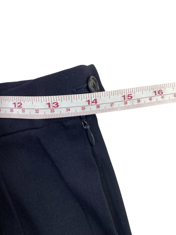 Moschino Cheap and Chic Παντελόνι Classic Minimal Logo Σκούρο Μπλε Γυναικείο S
