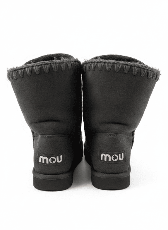 MOU STIVALI MOON NERO DONNA PRE OWNED EU 33