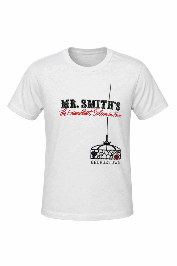 1980s MR SMITHS GRAPHIC TEE WHITE MEN PRE OWNED XS