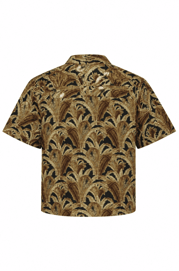 MUNSINGWEAR SHIRT RETRO BEIGE MEN PRE OWNED L