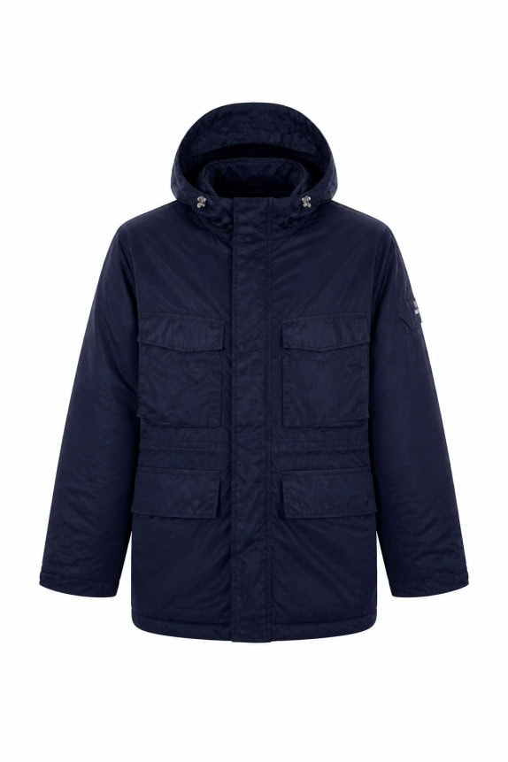 1990S MURPHY AND NYE  JACKET MINIMAL NAVY UOMO PRE OWNED L