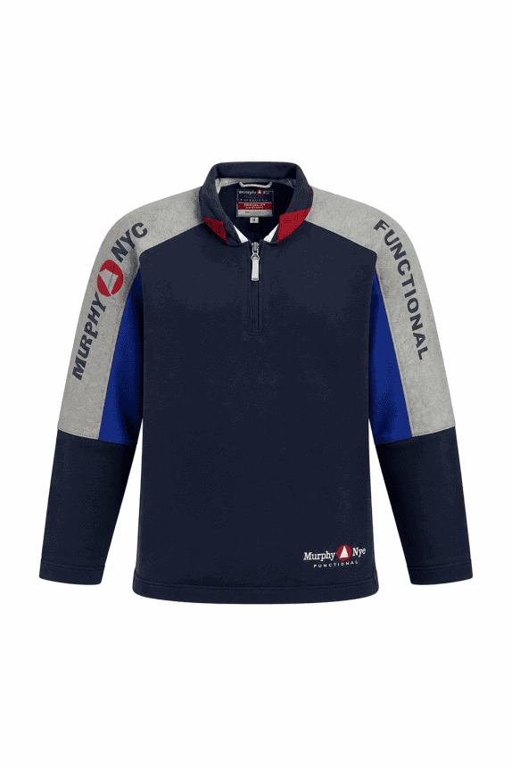 90s MURPHY NYE TRACK JACKET STREETWEAR NAVY ΑΝΤΡΙΚΟ PRE OWNED L