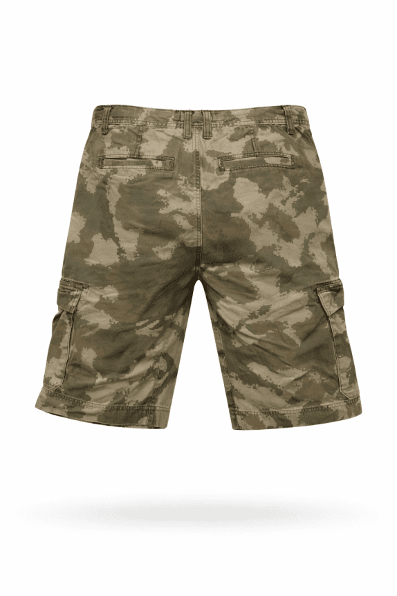 SYN JEANS CARGO SHORTS CAMO MARRONE UOMO PRE OWNED L