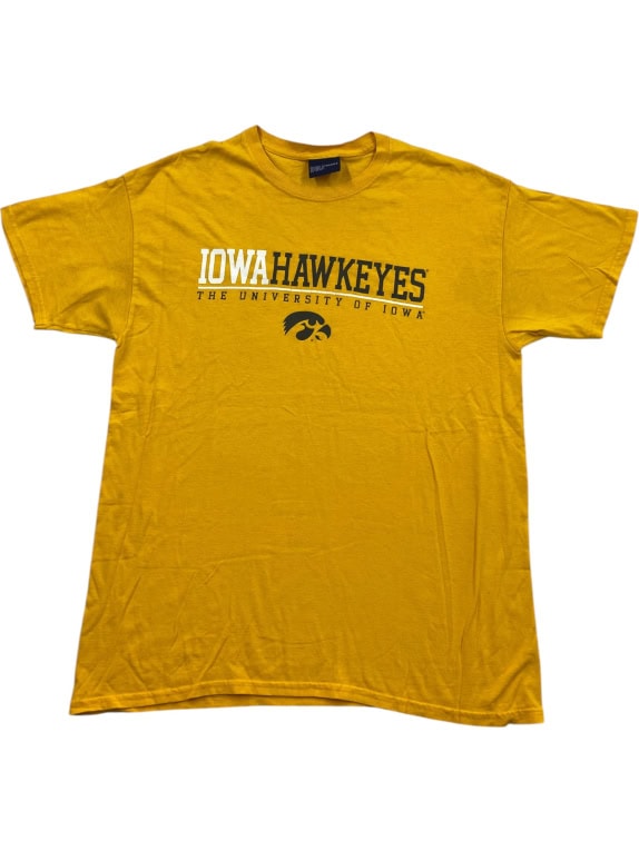 MV SPORT T-Shirt Iowa Hawkeyes University Logo Κίτρινο Unisex L