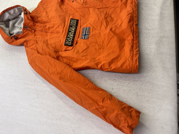 NAPAPIJRI ANORAK STREETWEAR ARANCIONE UOMO PRE OWNED S