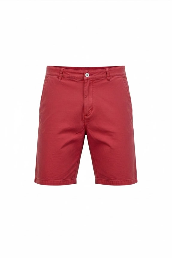 NAPAPIJRI BERMUDA SHORTS LOGO ΚΟΚΚΙΝΟ UNISEX M