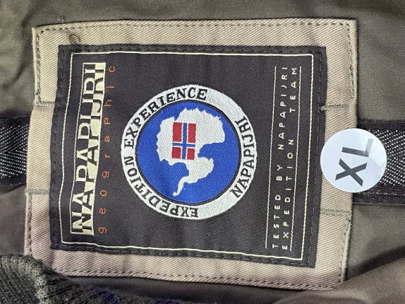 NAPAPIJRI BOMBER JACKET ARCHIVE OLIVE ΑΝΤΡΙΚΟ PRE OWNED XL