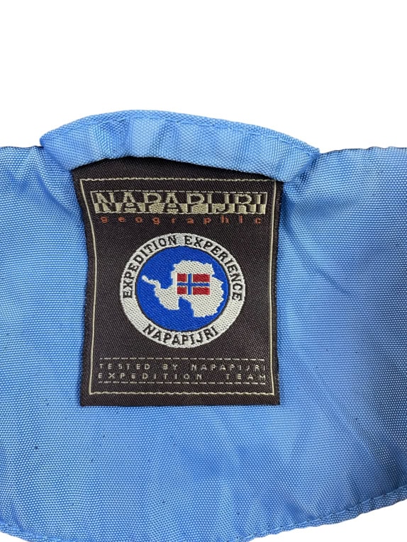 Napapijri Geographic Αντιανεμικό Jacket Μπλε Μέγεθος M