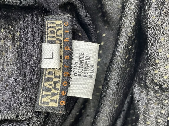 1990S NAPAPIJRI ANORAK JACKET MINIMAL BEIGE MEN PRE OWNED L