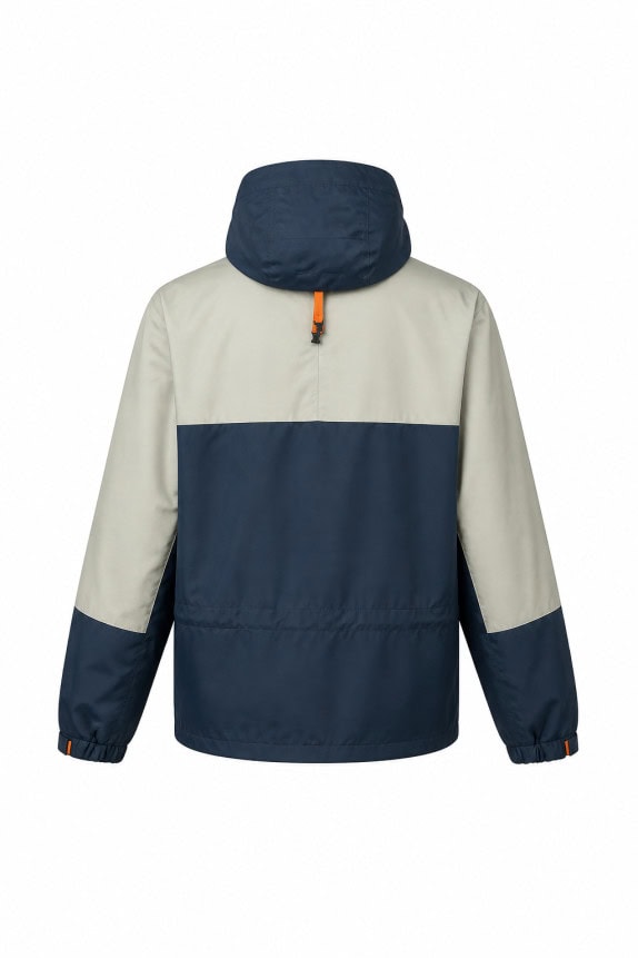 90s NAPAPIJRI GIACCA ANORAK MINIMAL NAVY UOMO PRE OWNED XL
