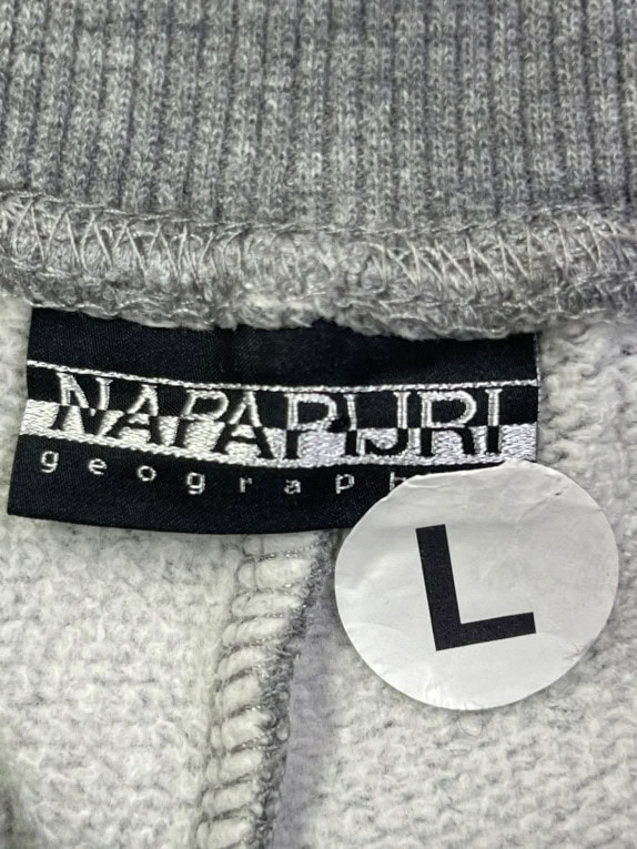 NAPAPIJRI ΠΑΝΤΕΛΟΝΙ ΦΟΡΜΑΣ SPORTSWEAR ΓΚΡΙ ΑΝΤΡΙΚΟ PRE OWNED L