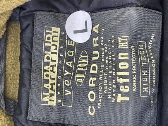 NAPAPIJRI ΠΑΡΚΑ ΜΠΟΥΦΑΝ UTILITY CHARCOAL UNISEX PRE OWNED L