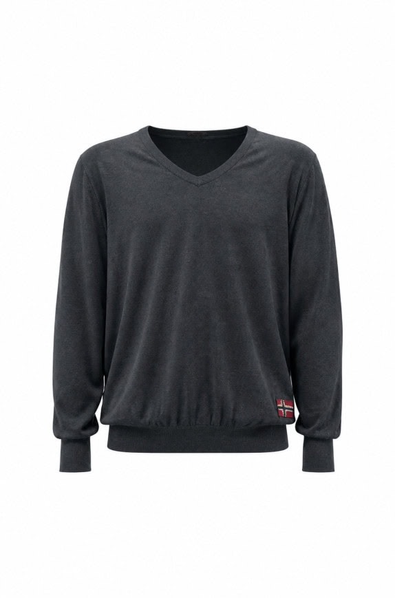 NAPAPIJRI MAGLIA A V CHARCOAL UOMO PRE OWNED S
