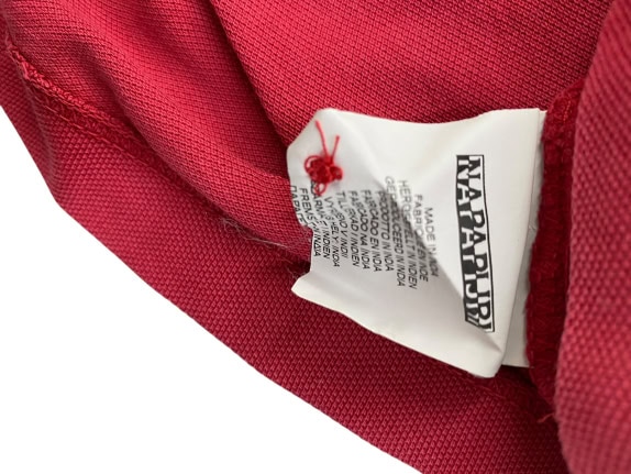 NAPAPIJRI POLO ΜΠΛΟΥΖΑ VINTAGE ΜΕ ΛΟΓΟΤΥΠΟ ΚΟΚΚΙΝΗ ΑΝΔΡΙΚΗ M