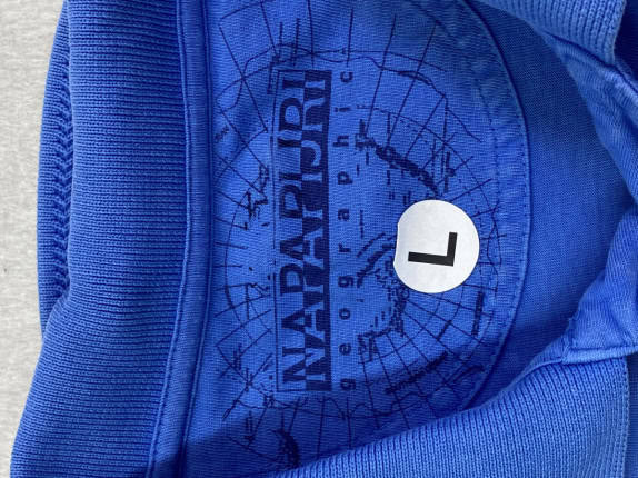 NAPAPIJRI POLO SHIRT MINIMAL BLUE ΑΝΤΡΙΚΟ PRE OWNED L