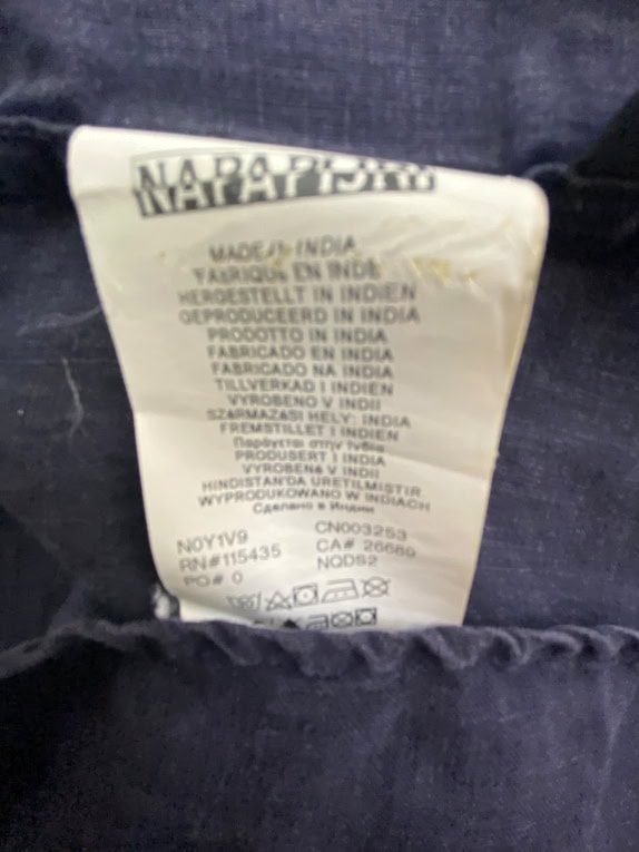 NAPAPIJRI ΠΟΥΚΑΜΙΣΟ LOGO ΜΑΥΡΟ UNISEX L