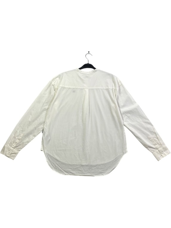 NAPAPIJRI ΠΟΥΚΑΜΙΣΟ MAO ΓΙΑΚΑΣ ΛΟΓΟΤΥΠΟ OFF-WHITE ΑΝΔΡΙΚΟ M