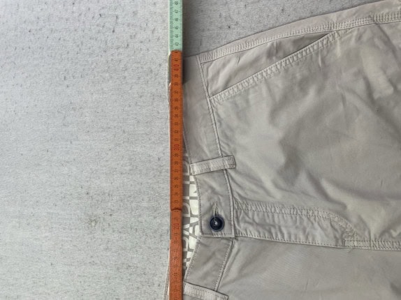 NAPAPIJRI BERMUDA CARGO UTILITY BEIGE UOMO PRE OWNED L
