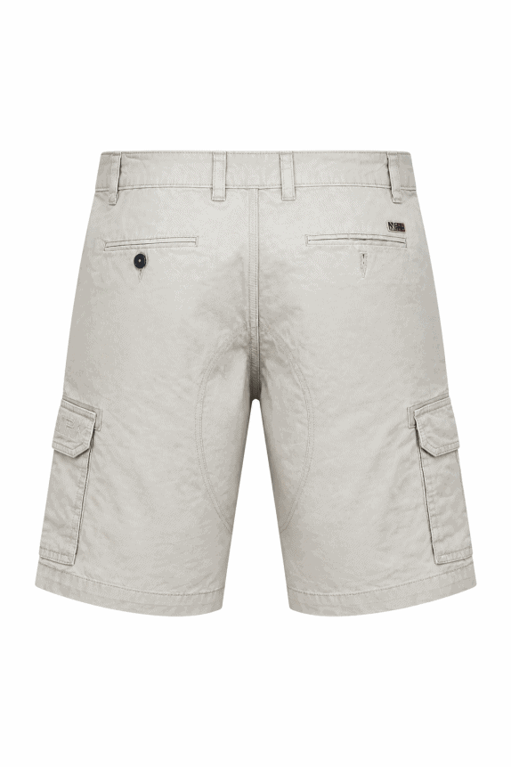 NAPAPIJRI BERMUDA CARGO UTILITY BEIGE UOMO PRE OWNED L