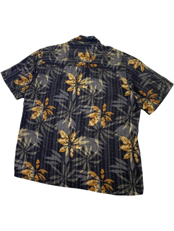 NATURAL ISSUE ΠΟΥΚΑΜΙΣΟ TROPICAL DARK NAVY ΑΝΤΡΙΚΟ PRE OWNED Μ