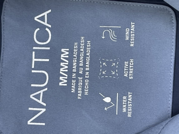 NAUTICA TRACK JACKET ΜΠΛΕ ΑΝΤΡΙΚΟ PRE OWNED M
