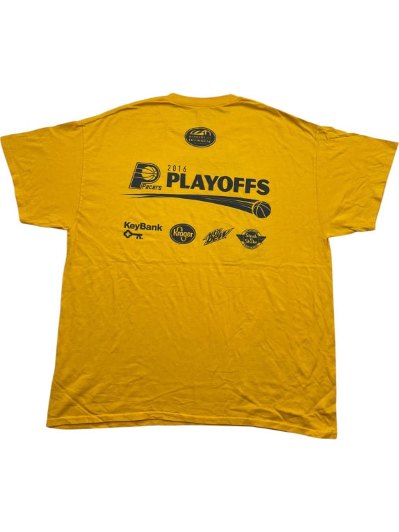 NBA Indiana Pacers T-Shirt Big Logo Κίτρινο UNISEX XL
