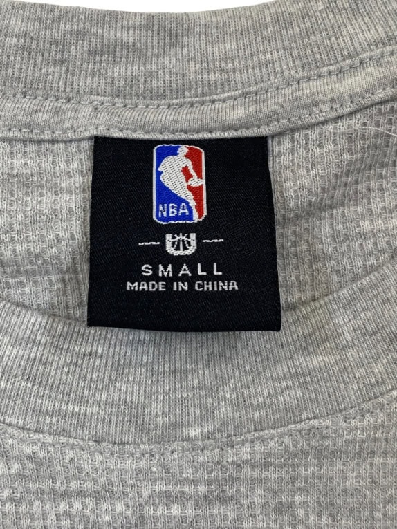 NBA ΜΠΛΟΥΖΑ ΜΕ ΜΑΚΡΥ ΜΑΝΙΚΙ GRAY ΑΝΤΡΙΚΟ PRE OWNED S