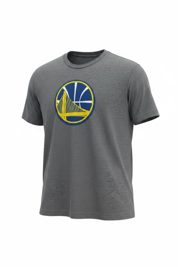 NBA T-Shirt Big Logo Grigio UNISEX L