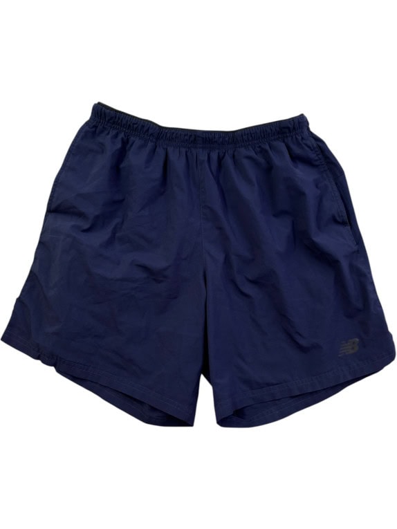 NEW BALANCE SHORTS SPORTSWEAR NAVY UOMO PRE OWNED L