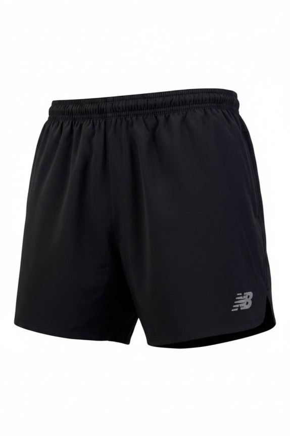 NEW BALANCE RUNNING SHORTS SPORTSWEAR BLACK UNISEX PRE OWNED XS