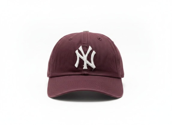 NEW YORK YANKEES CAPPELLO BORDEAUX UOMO PRE OWNED