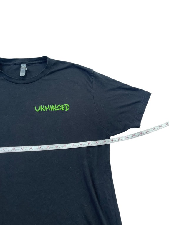 NEXT LEVEL APPAREL T SHIRT GRAPHIC ΜΑΥΡΟ ΑΝΤΡΙΚΟ PRE OWNED L