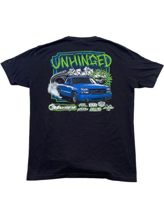 NEXT LEVEL APPAREL T SHIRT GRAPHIC ΜΑΥΡΟ ΑΝΤΡΙΚΟ PRE OWNED L