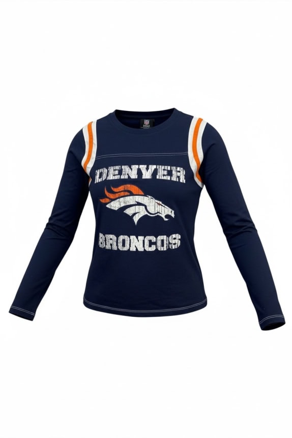 NFL Denver Broncos Γυναικεία Μακρυμάνικη Μπλούζα M