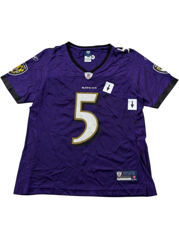 NFL ONFIELD JERSEY RAVENS SPORTSWEAR PURPLE WOMEN PRE OWNED M
